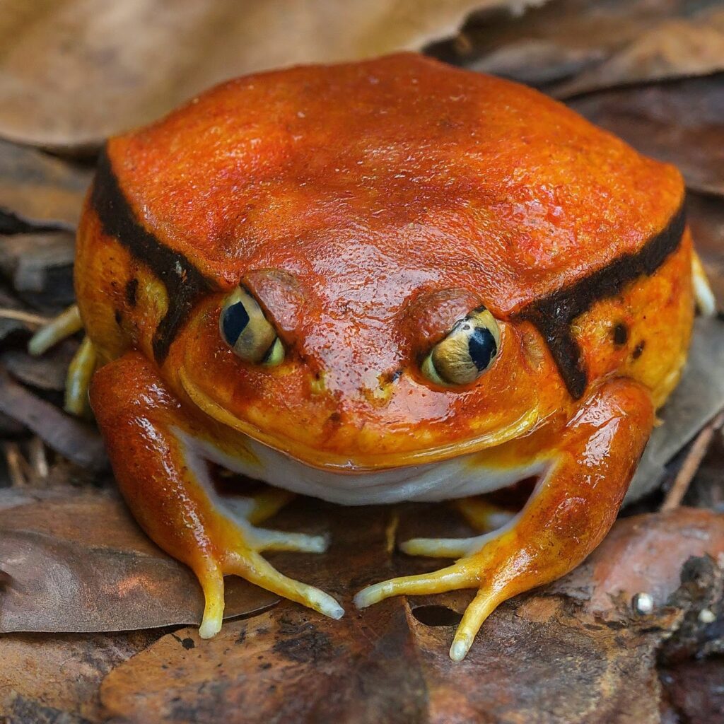 Tomato frog (Dyscophus guineti)