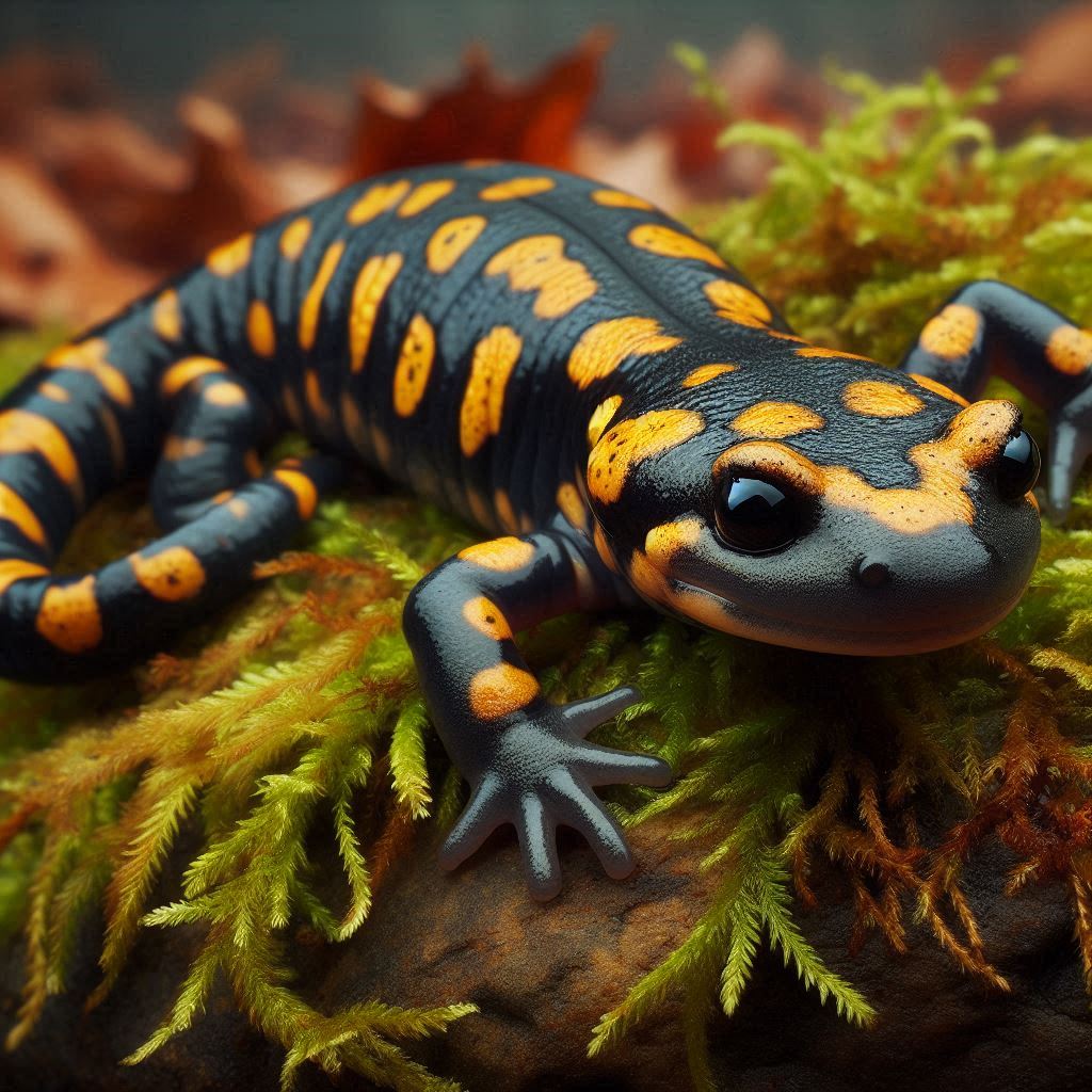 Barred Tiger Salamander (Ambystoma mavortium)