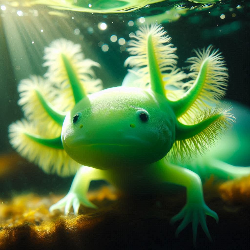 GFP or Axolotl Green