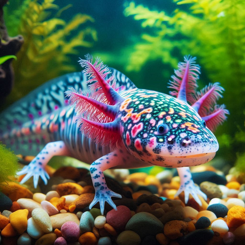 Mosaic Axolotl