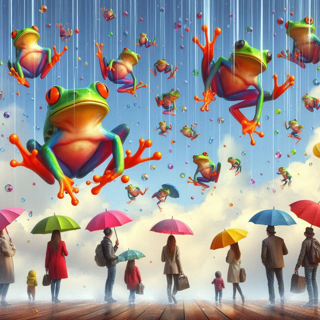 Can it Really Rain Frogs and Toads?