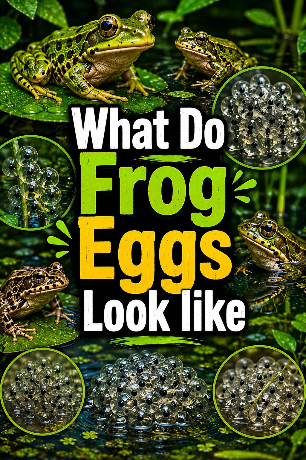 What Do Frog Eggs Look like